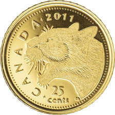 Coin, Canada, Elizabeth II, 25 Cents, 2011, Royal Canadian Mint, MS(65-70)