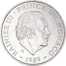 Coin, Monaco, Rainier III, 100 Francs, 1989, MS(60-62), Silver, KM:164