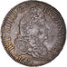 Moneda, Francia, Louis XIV, 1/2 Écu aux 8 L, 1/2 Ecu, 1691, Paris, MBC, Plata