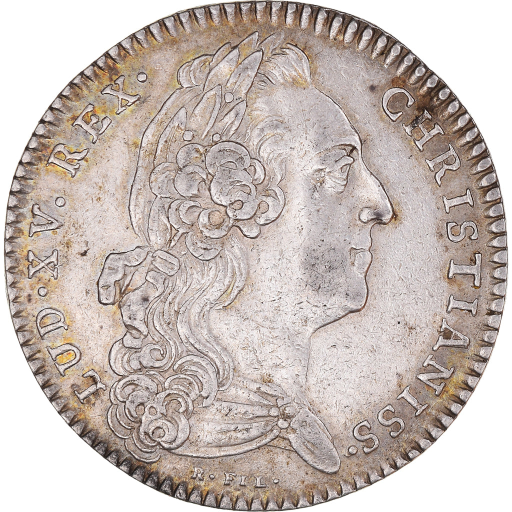 Frankreich, betaalpenning, Royal, Louis XV, Trésor Royal, History, 1758