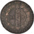Moneda, Francia, Louis XVI, 12 Deniers, 1792, Saumur, MBC, Bronce, Gadoury:15