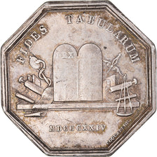 France, Token, Notaires de l'Arrondissement de Clermont, Oise, 1824, Desaide