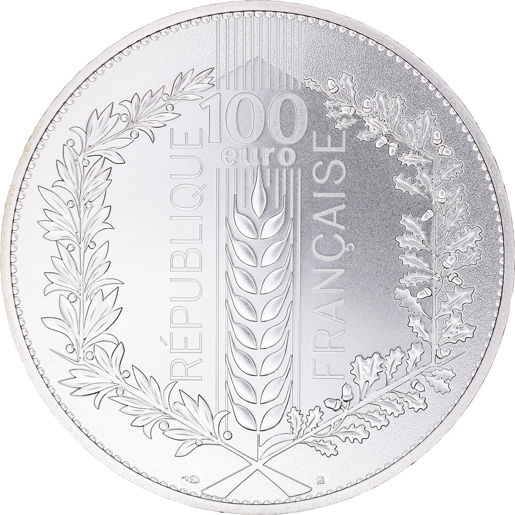 France, Monnaie de Paris, 100 Euro, 2022, Paris, Blé, MS(65-70)