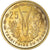 Munten, Togo, 25 Francs, 1956, Paris, ESSAI, FDC, Bronze-Aluminium, KM:E8