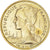 Moeda, Madagáscar, 10 Francs, 1953, Paris, ENSAIO, MS(65-70), Alumínio-Bronze