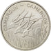CAMEROON, 100 Francs, 1972, Paris, KM #E15, MS(63), Nickel, 6.98