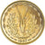 Munten, Frans West Afrika, 25 Francs, 1957, Paris, ESSAI, FDC, Aluminum-Bronze