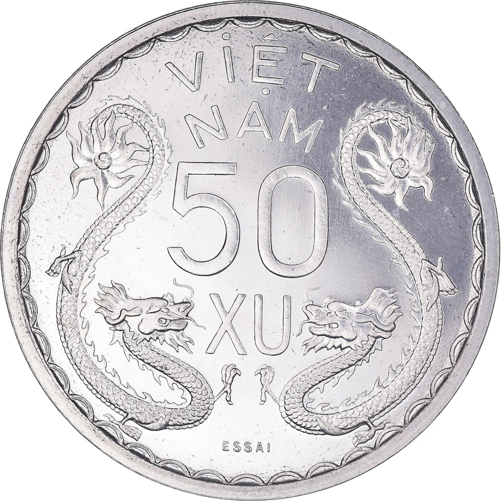 Coin, Vietnam, STATE OF SOUTH VIET NAM, 50 Su, 1953, Paris, ESSAI, MS(65-70)