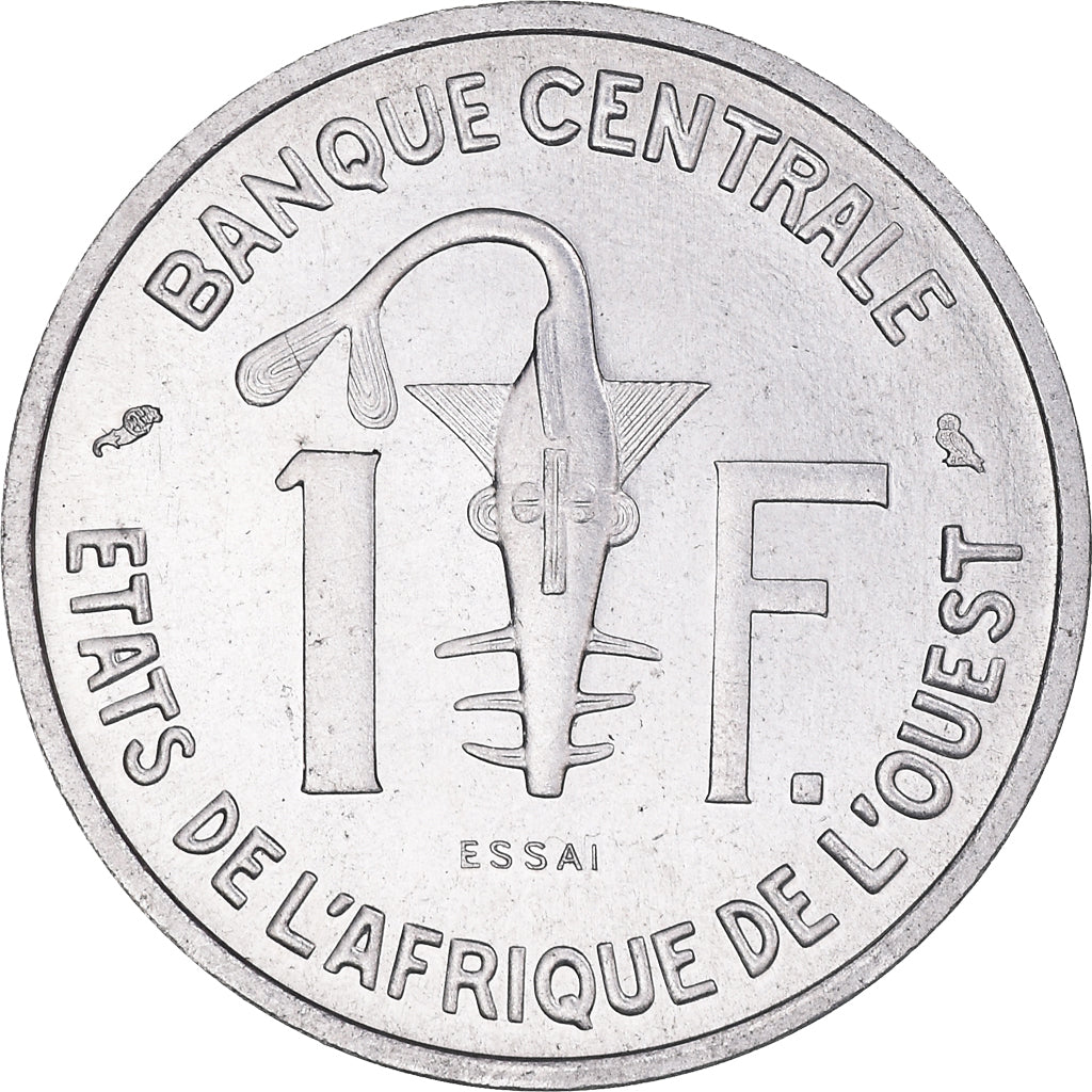 Moneta, Kraje Afryki Zachodniej, Franc, 1961, Paris, PRÓBA, MS(65-70)