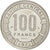 Moneta, Kamerun, 100 Francs, 1972, Paris, MS(63), Nikiel, KM:E15