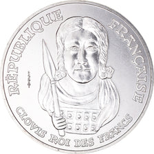 Coin, France, Clovis, 100 Francs, 1996, ESSAI, MS(65-70), Silver