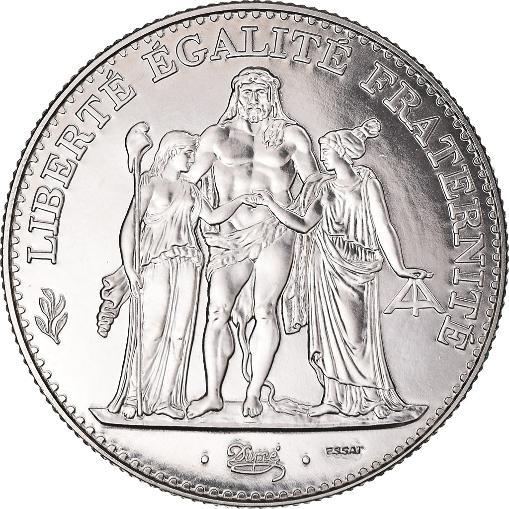 Coin, France, Hercule, 5 Francs, 1996, ESSAI, MS(65-70), Copper-Nickel Plated