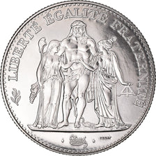 Moeda, França, Hercule, 5 Francs, 1996, ENSAIO, MS(65-70), Níquel Cromado a