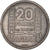 Moneda, Algeria, 20 Francs, 1949, Paris, ESSAI, SC, Cobre - níquel, KM:E1