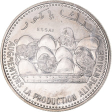 Coin, Comoros, 25 Francs, 1982, Paris, ESSAI, MS(65-70), Nickel, KM:E8