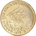 Monnaie, États de l'Afrique centrale, 25 Francs, 1975, Paris, ESSAI, FDC