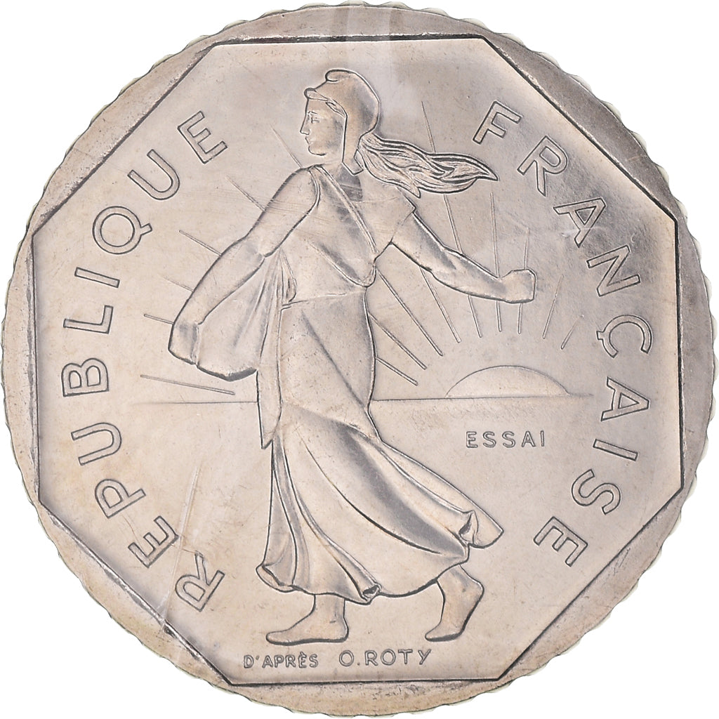 Moneta, Francia, Semeuse, 2 Francs, 1978, Paris, ESSAI, FDC, Nichel, KM:E119