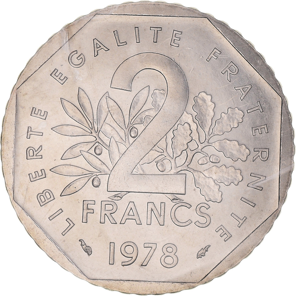 Moneta, Francia, Semeuse, 2 Francs, 1978, Paris, ESSAI, FDC, Nichel, KM:E119