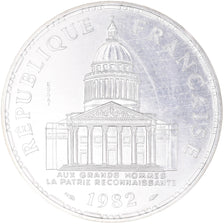 Munten, Frankrijk, Panthéon, 100 Francs, 1982, ESSAI, FDC, Zilver