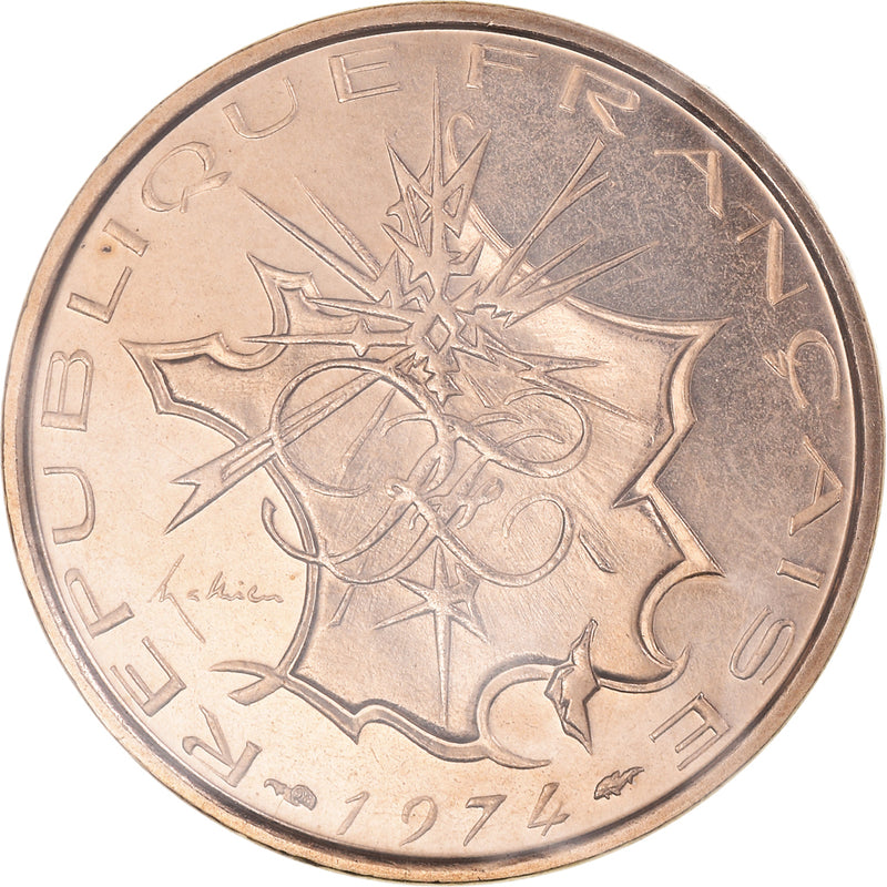 Pièce D'essai 10 Francs 1974 Mathieu - Cupro-nickel, état FDC, 10 Grammes