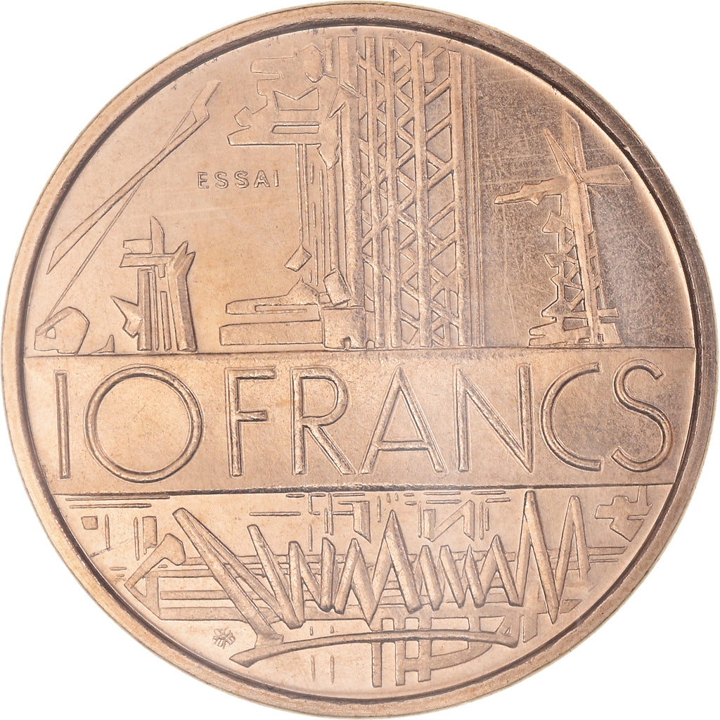 Monnaie, France, Mathieu, 10 Francs, 1974, Paris, ESSAI, FDC, Nickel-Cuivre