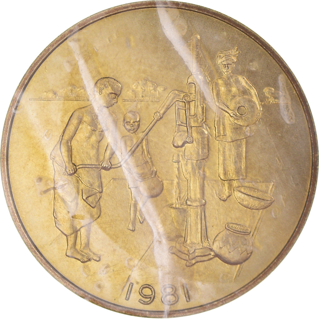 Moneta, Stati dell'Africa occidentale, 10 Francs, 1981, Paris, ESSAI, FDC