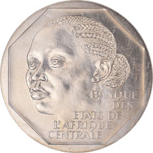 Coin, Congo Republic, 500 Francs, 1985, Paris, ESSAI, MS(65-70), Nickel, KM:E5
