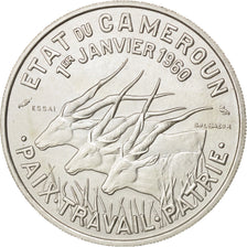 Moneda, Camerún, 50 Francs, 1960, Paris, EBC+, Cobre - níquel, KM:E10