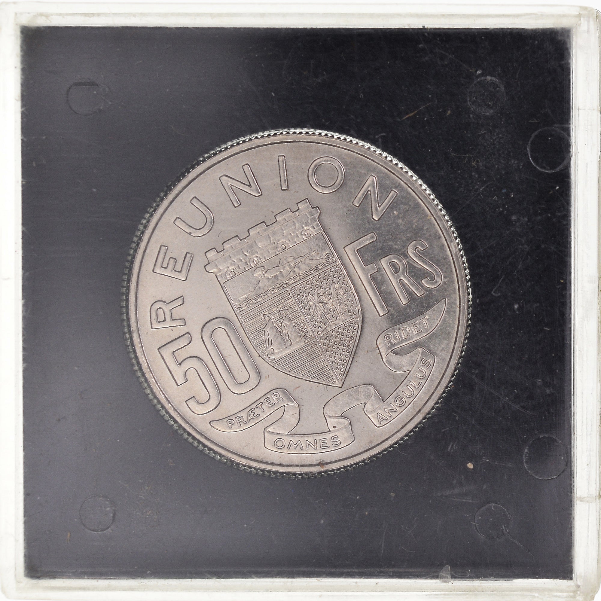 Coin, Réunion, 50 Francs, 1962, Paris, ESSAI, MS(65-70), Nickel, KM:E8