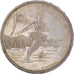 Moeda, França, Ice Skating Couple, 100 Francs, 1989, Albertville 92, AU(50-53)