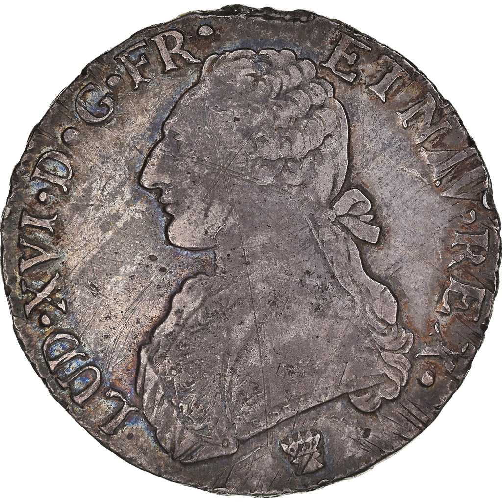Coin, France, Louis XVI, Écu aux branches d'olivier, Ecu, 1784, Limoges