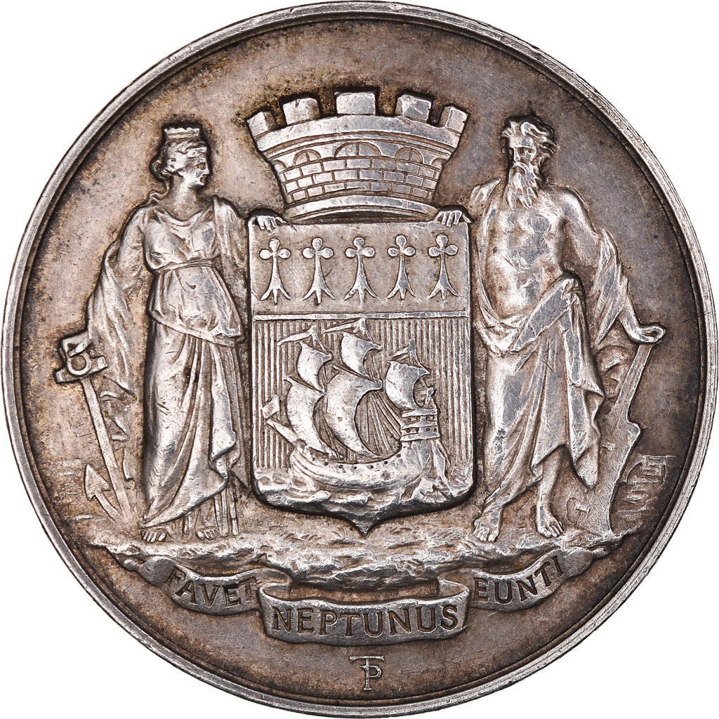 France, Jeton, Savings Bank, 1821, TTB+, Argent, Jacqmin:53