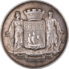 France, Jeton, Savings Bank, 1821, TTB+, Argent, Jacqmin:53