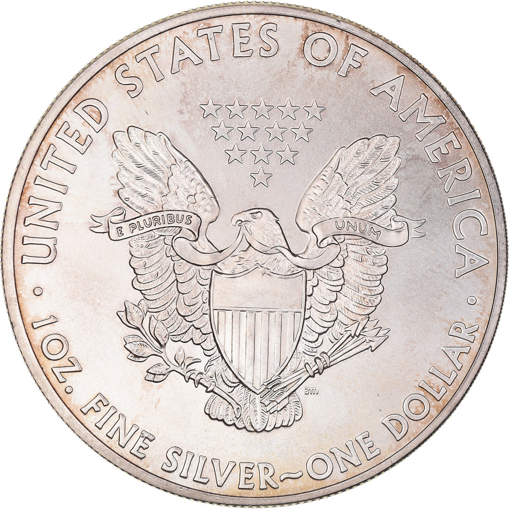 Coin, United States, Dollar, 2015, Philadelphia, 1 Oz, MS(64), Silver, KM:273
