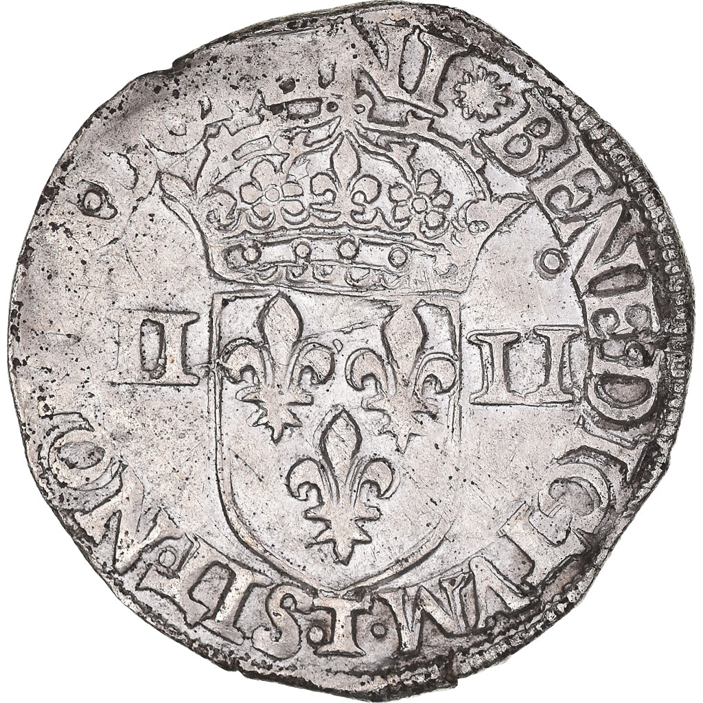 Moneta, Francia, 1/4 Ecu, Uncertain date, Nantes, BB, Argento, Sombart:4662