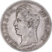 Coin, France, Charles X, 5 Francs, 1828, La Rochelle, VF(30-35), Silver