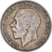 Coin, Great Britain, George V, 1/2 Crown, 1922, VF(30-35), Silver, KM:818.1a