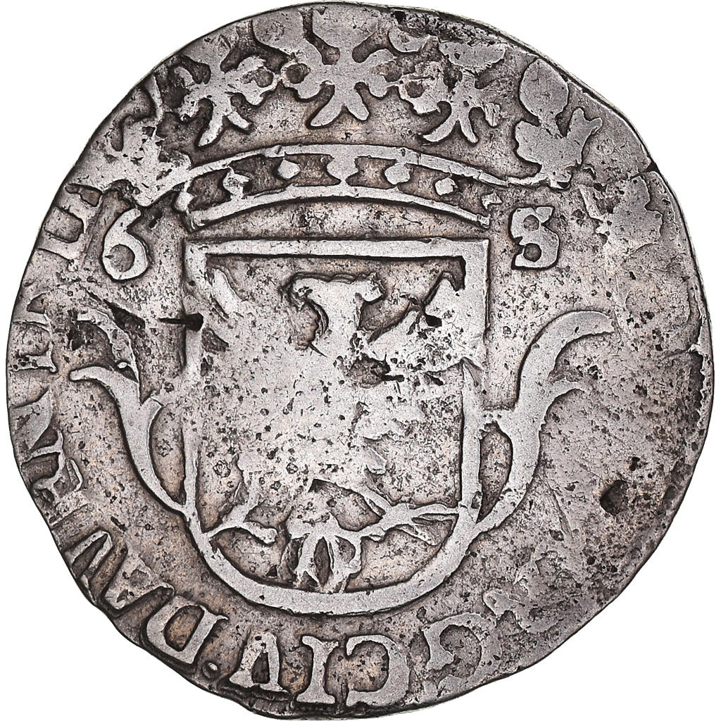Coin, Netherlands, DEVENTER, 6 Stuivers, Rijderschelling, Uncertain date