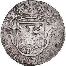 Coin, Netherlands, DEVENTER, 6 Stuivers, Rijderschelling, Uncertain date