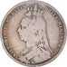 Moneda, Gran Bretaña, Victoria, Shilling, 1889, BC+, Plata, KM:774