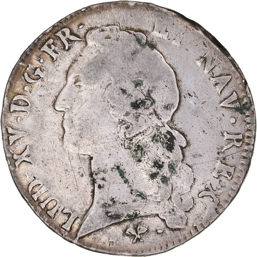 Münze, Frankreich, Louis XV, Écu au bandeau, Ecu, 1765, Bayonne, S, Silber