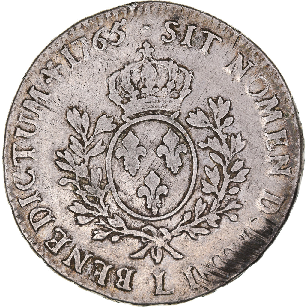 Münze, Frankreich, Louis XV, Écu au bandeau, Ecu, 1765, Bayonne, S, Silber
