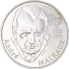 Coin, France, André Malraux, 100 Francs, 1997, MS(63), Silver, KM:1188