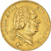 Moeda, França, Louis XVIII, 40 Francs, 1816, Lille, VF(30-35), Dourado