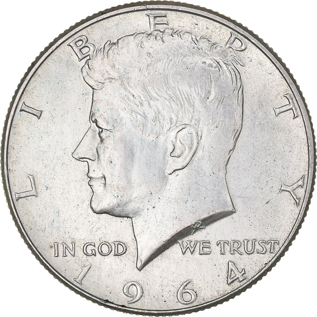 Münze, Vereinigte Staaten, Kennedy Half Dollar, Half Dollar, 1964, U.S. Mint