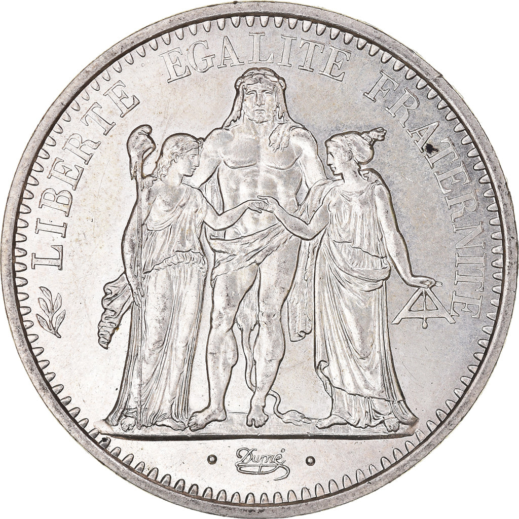 Coin, France, Hercule, 10 Francs, 1969, Paris, AU(55-58), Silver, KM:932