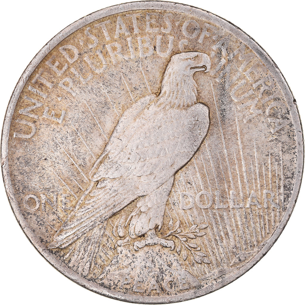 Monnaie, États-Unis, Peace Dollar, Dollar, 1924, U.S. Mint, Philadelphie, TTB