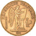 Munten, Frankrijk, Génie, 20 Francs, 1887, Paris, ZF, Goud, KM:825