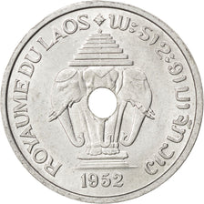 LAO, 20 Cents, 1952, Paris, KM #5, MS(63), Aluminum, 27, Lecompte #6, 2.20
