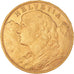 Moneda, Suiza, 20 Francs, 1926, Bern, EBC+, Oro, KM:35.1